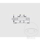 Anillo Seguridad Horquilla Kayaba 63X2 | Recambios | Motos Camaral
