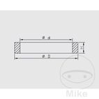 Retenes de Horquilla Kayaba 48x58x9mm NOK | Motos Camaral