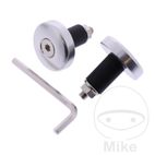 Contrapesos Manillar Aluminio Plateado 13 mm | JMP | Motos Camaral