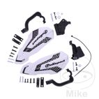 Paramanos MX FLOW Blanco/Negro Kit | Motos Camaral