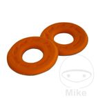 Donuts de Espuma Naranja Puño | Motos Camaral