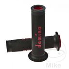 Puños Domino A010 Negro/Rojo Abierto | Motos Camaral