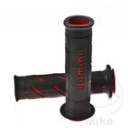 Puños Domino A250 Negro/Rojo 22/26mm | Motos Camaral