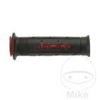 Puños Domino A250 Negro/Rojo 22/26mm | Motos Camaral
