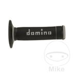 Puños A190 Negro/Gris Domino 22/26mm | Motos Camaral