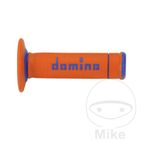 Puños A190 Naranja/Azul Domino D.22/26 | Motos Camaral