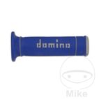 Puños Domino A240 Azul/Blanco Cerrados | Motos Camaral