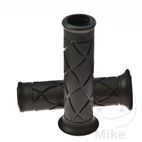 Puños Negros Domino D.22/26 mm Abierto | Motos Camaral