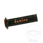 Puños A010 Negro/Naranja Domino | Motos Camaral