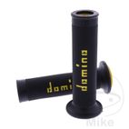 Puños Domino A010 Negro/Amarillo D.22/26 | Motos Camaral