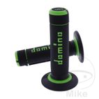 Puños A020 Negro/Verde Domino D.22/26 | Motos Camaral