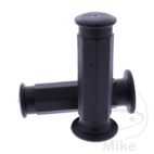 Puños ACHTECKIG Negro Cerrado 22/26mm | Domino | Motos Camaral