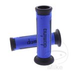 Puños Domino A350 Negro/Azul Abierto | Motos Camaral