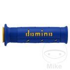 Puños Domino A250 Azul/Amarillo 22/26mm | Motos Camaral