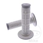 Puños 802 Carbón Gris/Blanco D.22/25mm | Motos Camaral