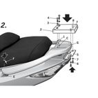 Fijaciones SHAD KYMCO XCITING 500 R/ABS 05-10 - motoscamaralweb.com