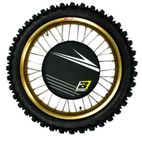 Fundas protectoras disco de freno BLACKBIRD Ø270 mm - negro - 2 piezas - motoscamaralweb.com