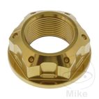 Tuerca de Eje M25X1.5 Inox Dorado | Motos Camaral