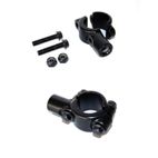 Soporte de espejo universal BIHR - negro - motoscamaralweb.com