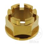 Tuerca de Eje M24x1.5 Inox V4A Dorado | Motos Camaral