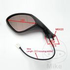 Retrovisor Negro Derecho JMP | Motos Camaral
