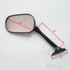 Retrovisor Negro Derecho JMP | Motos Camaral