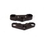 LSL Black Anodised Triple Clamp KawasakiW800 - motoscamaralweb.com