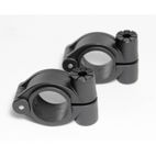 Kit fijación MRA HK Ø28/32mm negro - motoscamaralweb.com