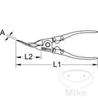 Alicate Desmontar Paneles Puerta 240mm | Motos Camaral