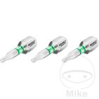 Puntas Torx T8 1/4" 25 mm 3 piezas | Motos Camaral