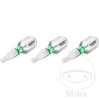 Puntas Torx T9 1/4" 25 mm 3 pzas | Motos Camaral