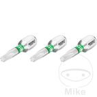 Punta Torx T15 1/4" 25mm 3 uds | Motos Camaral