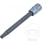 Vaso Punta Torx T30 1/4 85mm con Agujero | Motos Camaral