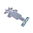 RIVAL Complete skid plate - Aluminium 4mm Can-Am Commander - motoscamaralweb.com