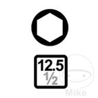 Vaso Punta Reforzado Allen 75 mm SW10 1/2" | Motos Camaral