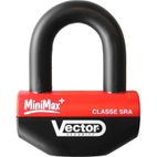 Candado de disco VECTOR MiniMax+ - Ø16mm / 47x40mm - Certificado SRA - motoscamaralweb.com