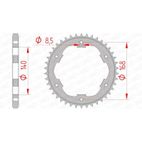 Corona AFAM acero estándar 92634 - Paso 525 - motoscamaralweb.com