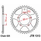 Corona JT SPROCKETS acero estándar 1313 - Paso 525 - motoscamaralweb.com