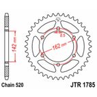 Corona JT SPROCKETS acero estándar 1785 - Paso 520 - motoscamaralweb.com