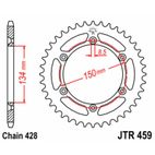 Corona JT SPROCKETS acero estándar 459 - Paso 428 - motoscamaralweb.com