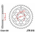 Corona JT SPROCKETS acero estándar 818 - Paso 630 - motoscamaralweb.com