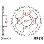 Corona JT 836 de acero con 39 dientes - motoscamaralweb.com