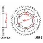Corona JT SPROCKETS acero estándar 9 - Paso 520 - motoscamaralweb.com
