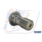 Tornillo alomado M10x1.25 Venhill cromado - motoscamaralweb.com