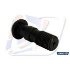 Tornillo doble alomado M10x1 Venhill negro - motoscamaralweb.com