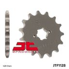 Piñón JT SPROCKETS acero estándar 1128 - Paso 420 - motoscamaralweb.com