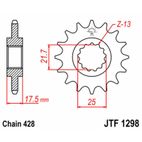 Piñón JT SPROCKETS acero estándar 1298 - Paso 428 - motoscamaralweb.com