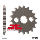 Piñón JT SPROCKETS acero estándar 517 - Paso 530 - motoscamaralweb.com