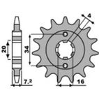 Piñón PBR acero estándar 2247 - 520 - motoscamaralweb.com