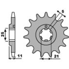 Piñón PBR acero estándar 508 - 530 - motoscamaralweb.com